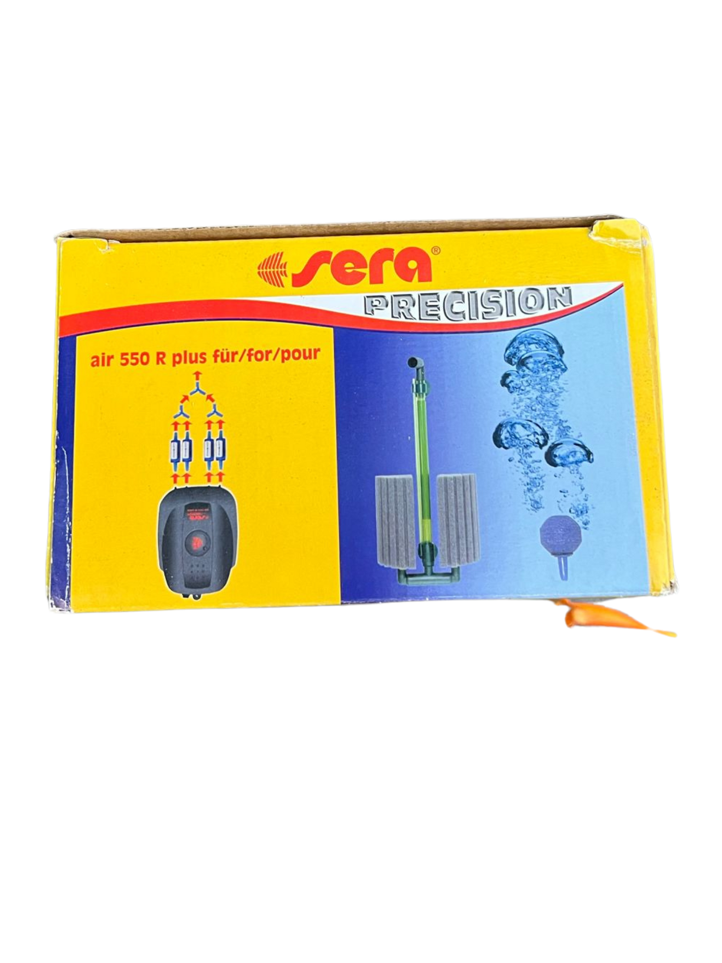 משאבת אוויר סרה 4 יציאות- Air 550 R Plus