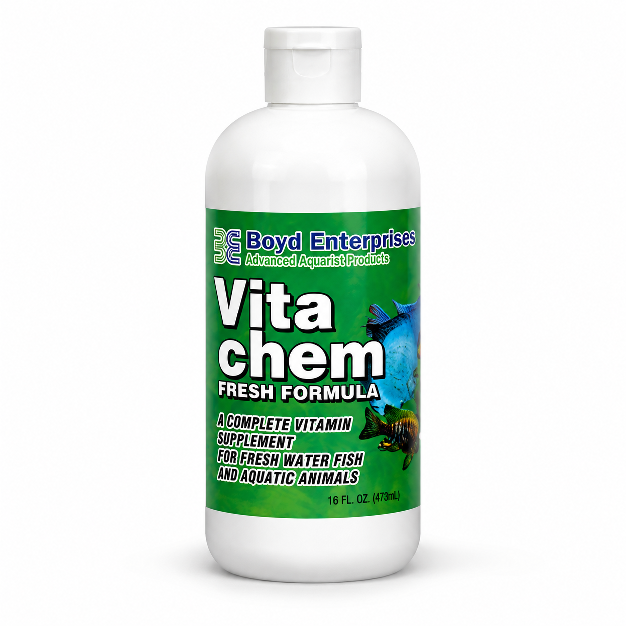 Vita Chem לדגי מים מתוקים – תוסף ויטמינים ומינרלים לאקווריום