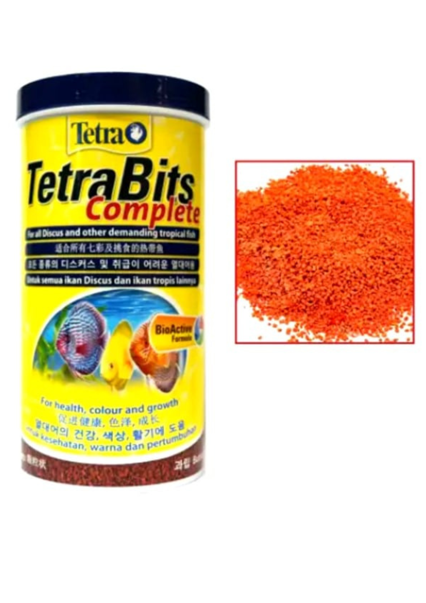 מזון מגורען לדגים טטרה בייטס - קומפלט TetraBits complete