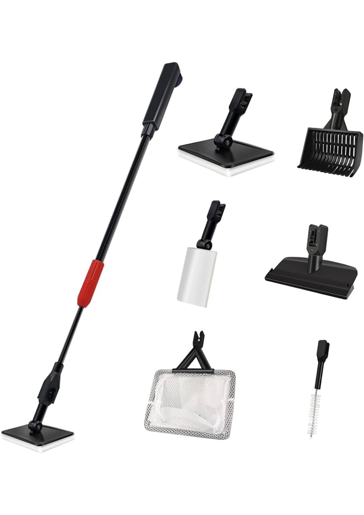 כלים לאקווריום 6 ב-1 - Aquarium tools 1in 6