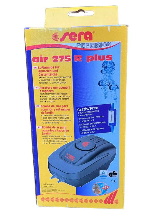 משאבת אוויר סרה 2 יציאות- Air 275 R Plus