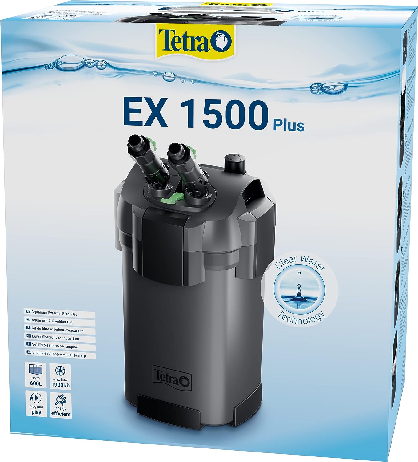 מסנן אקווריום חזק עד 600 ליטר טטרה EX-1500 | Tetra