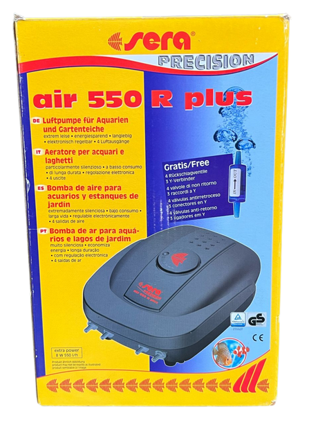 משאבת אוויר סרה 4 יציאות- Air 550 R Plus