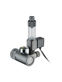 "וסת CO₂ Chihiros Regulator Mate- וסת איכותי עם שסתום סולנואיד 12V, שליטה מדויקת בזרימת פחמן דו-חמצני לאקווריום צמחייה. אמין, קומפקטי וקל לשימוש.