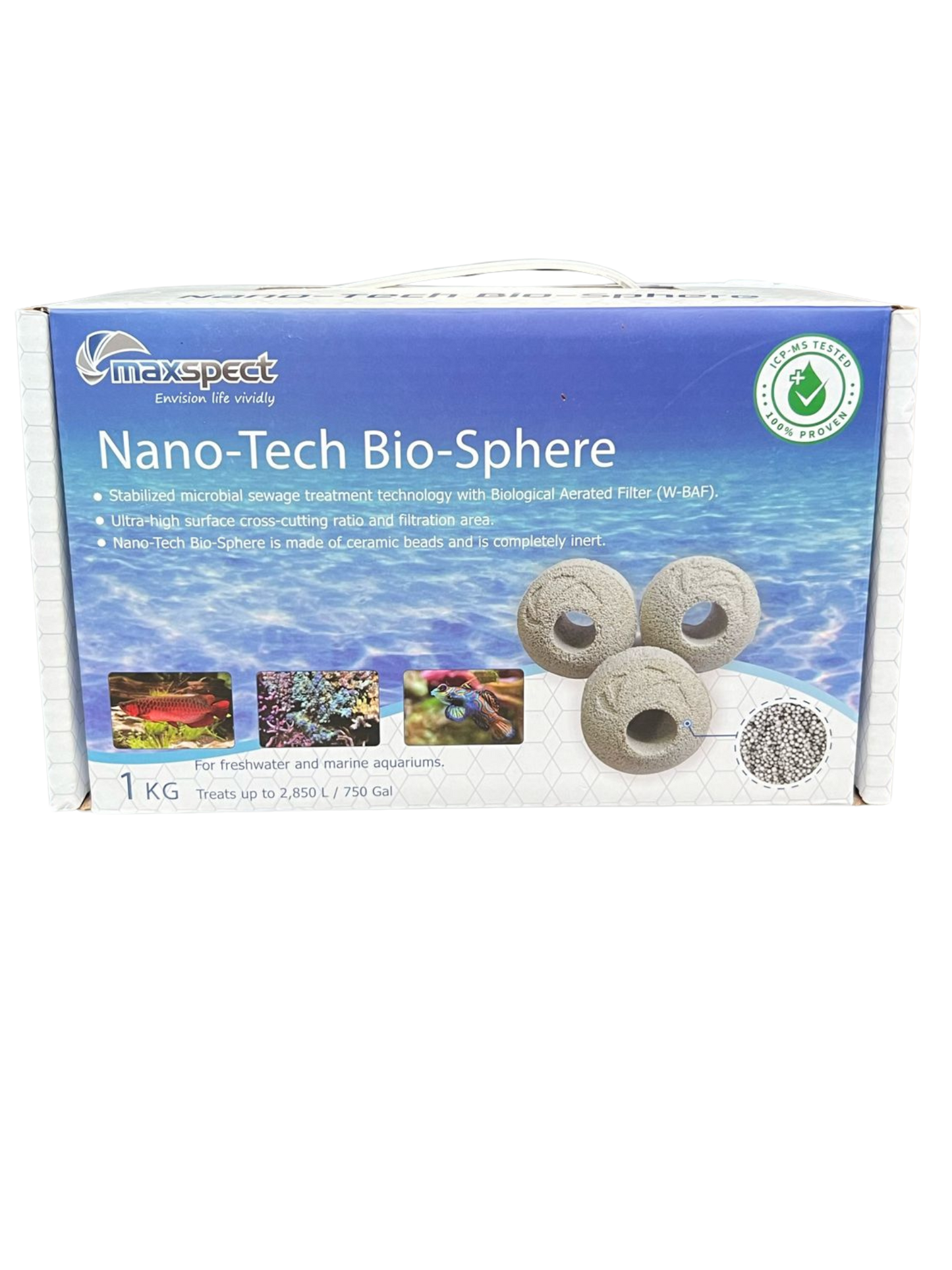 מדיית סינון ביולוגית קומפקטית-Nano-Tech BioSpheres