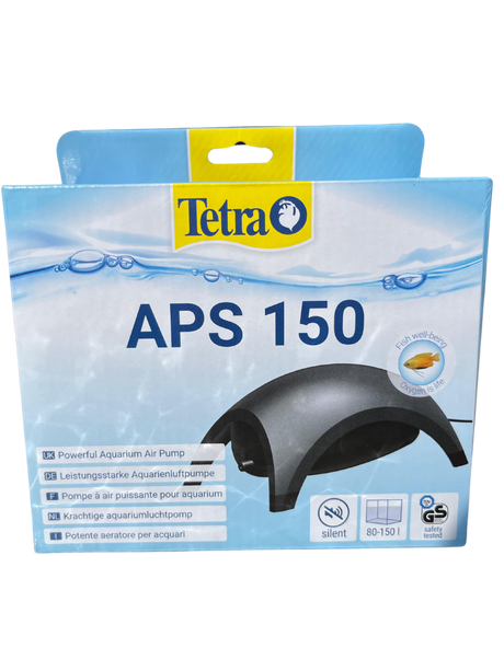 משאבות אוויר APS לאקווריום דגי נוי טטרה שחור -Tetra Aquarium Air Pump BLACK