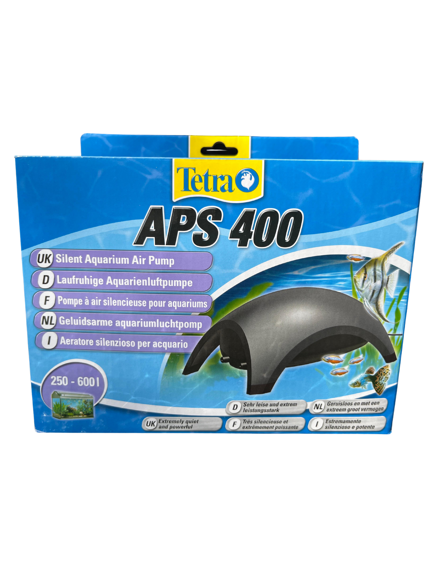 משאבות אוויר APS לאקווריום דגי נוי טטרה שחור -Tetra Aquarium Air Pump BLACK