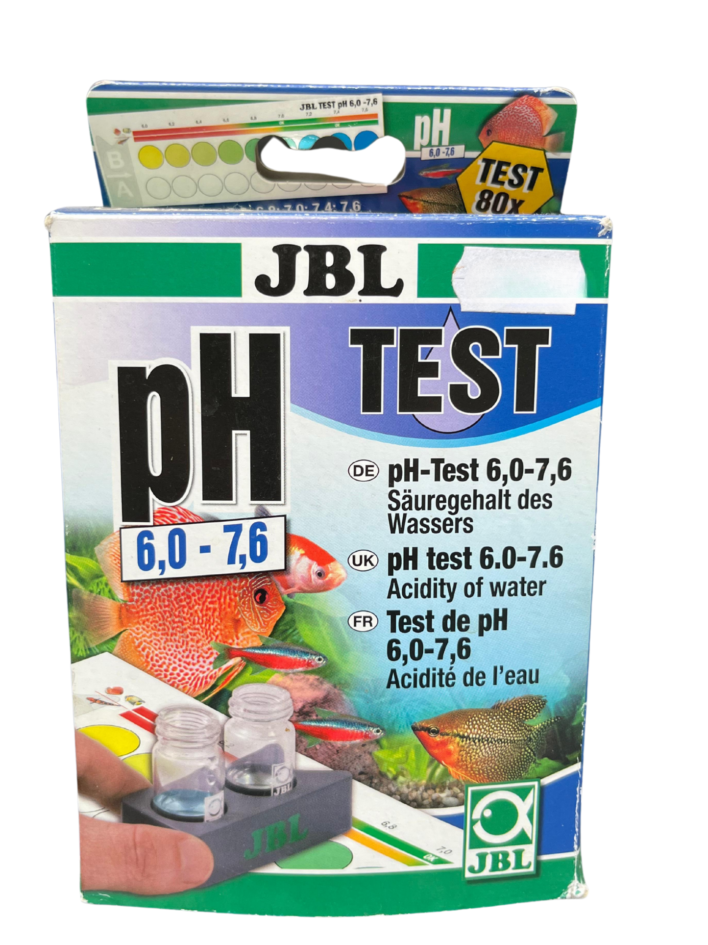ערכת בדיקת חומציות המים PH- PH Test 6.0-7.6 – ג'ייביאל / JBL