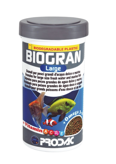 מזון מגורען לדגים גדולים- PRODAC BIOGRAN LARGE