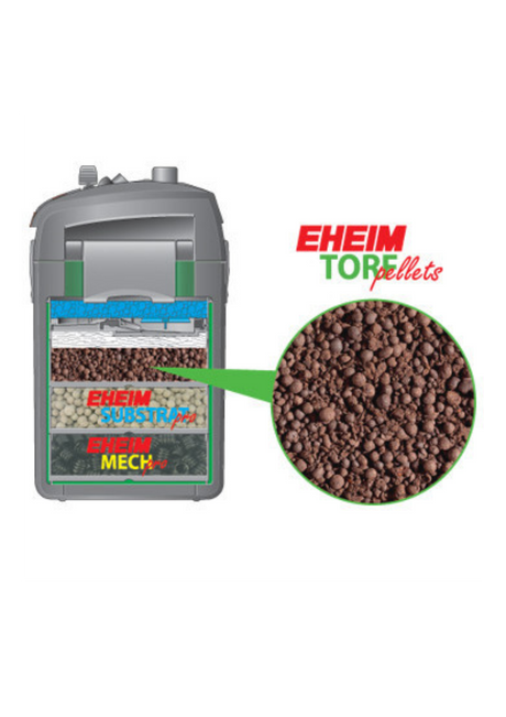 כדורי מדיה PH לפילטר אקווריום אהיים-EHEIM TORFpellets