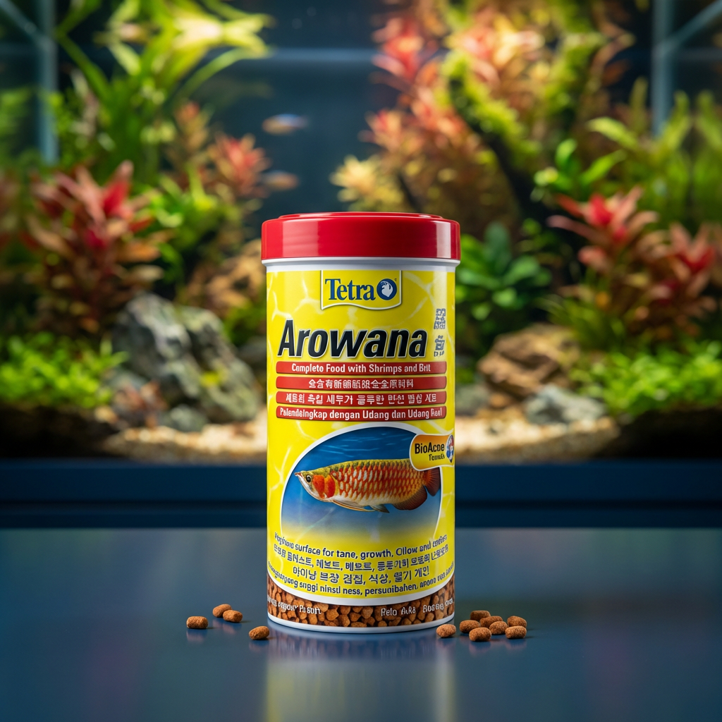 Tetra Arowana – מזון ייעודי לדגי ארואנה ודגים טורפים