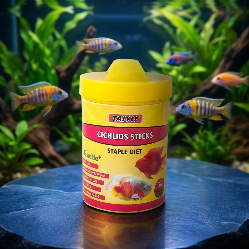 Taiyo Cichlids Sticks – מזון מקלות לציקלידים גדולים
