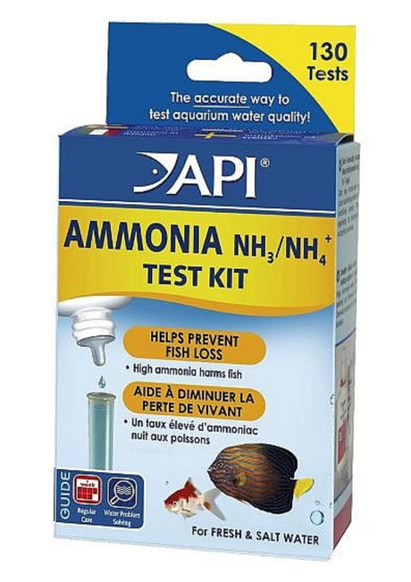 ערכה לבדיקת אמוניה במים API AMMONIA
