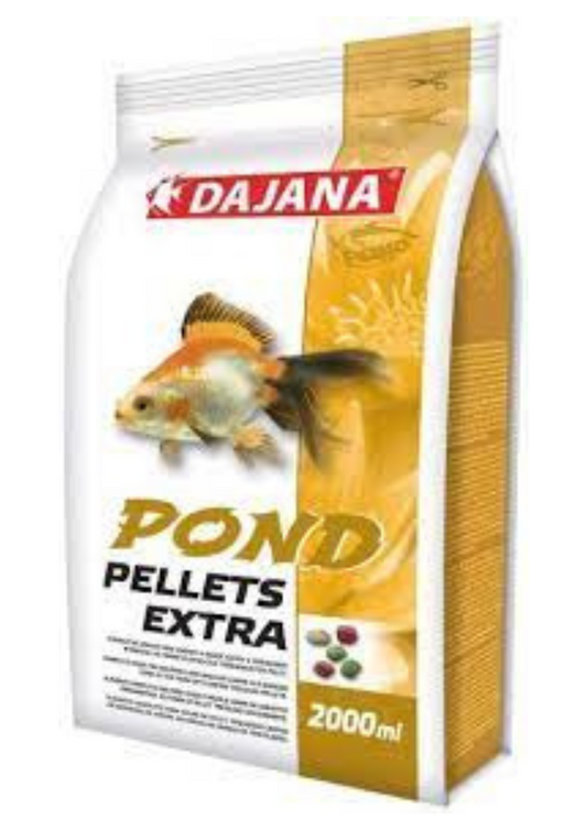 מזון גרגירים לדגי בריכה- Dajana Pond Pellets Extra