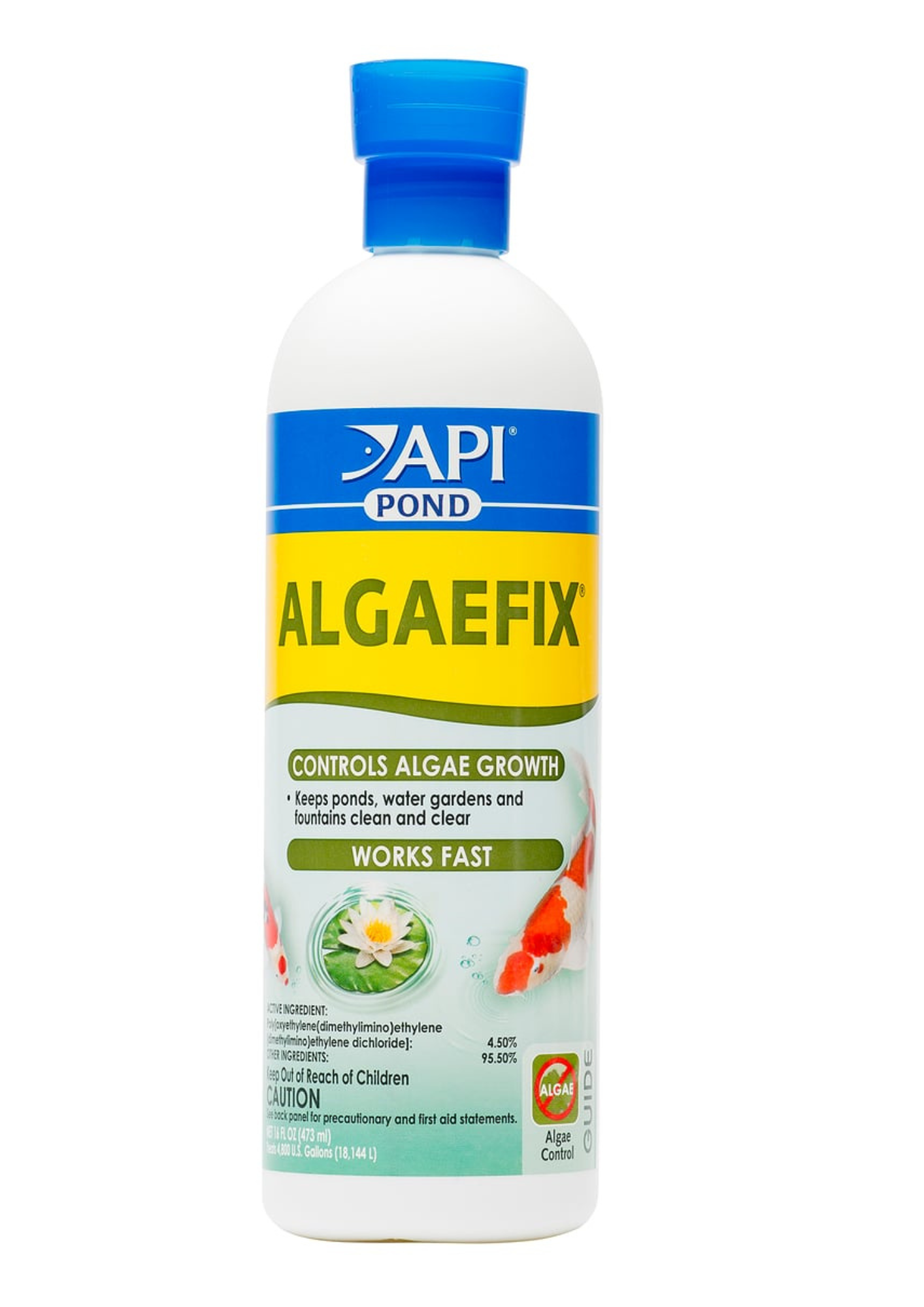תכשיר נגד ירוקת ואצות חוטיות לבריכות נוי Api Pond Algae Fix