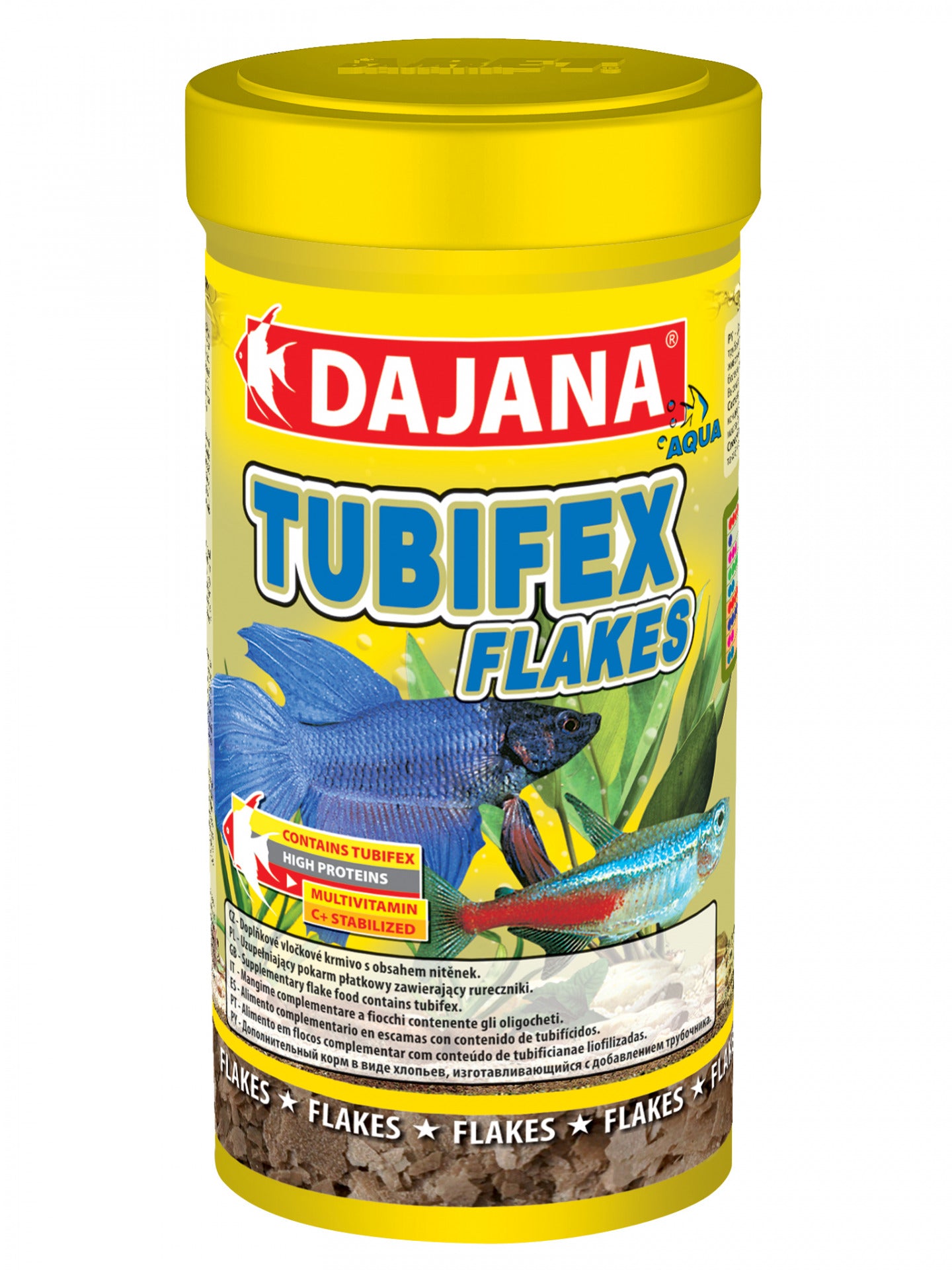Dajana Tubifex Flakes – מזון פתיתים עשיר לדגי נוי