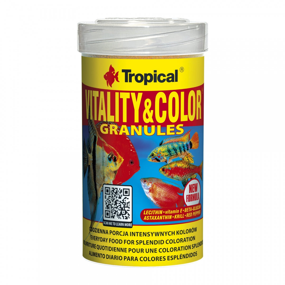Tropical Vitality & Color Granules- טרופיקל מזון עתיר בחלבון