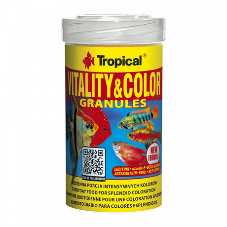 Tropical Vitality & Color Granules- טרופיקל מזון עתיר בחלבון